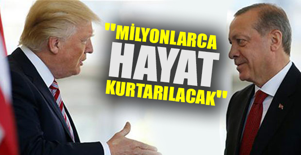 Trump'tan Erdoğan'a 'teşekkür'