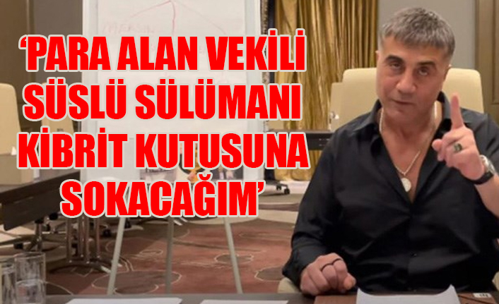 Sedat Peker, 'Erdoğan ile helalleşme' videosu için tarih verdi... 'Çok eğleneceğiz'