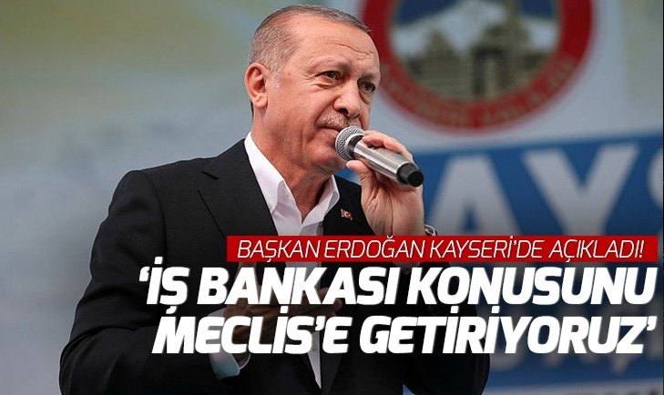 Erdoğan: MHP desteğini açıkladı teklifi Meclis'e getiriyoruz