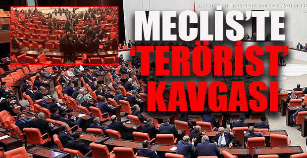 HDP VE AKP'liler Meclis'te birbirine girdi