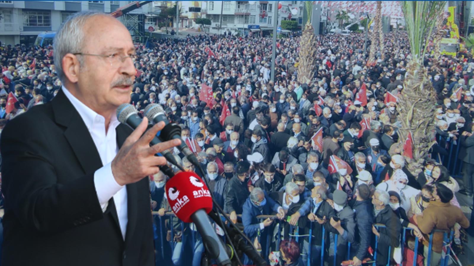 Kılıçdaroğlu Mersin’de seçim startını verdi