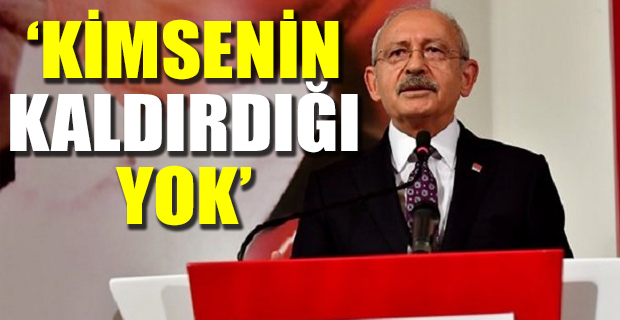 Kılıçdaroğlu'ndan 'çarşaf liste' açıklaması