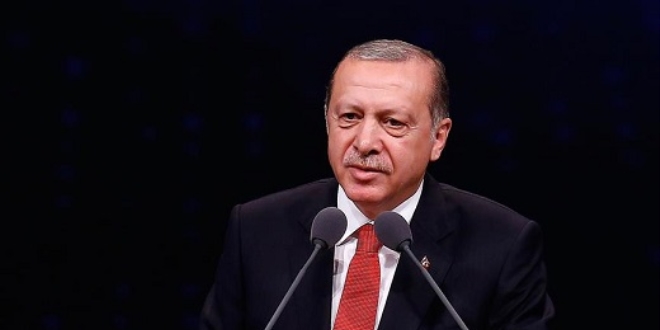 Erdoğan: Şehitlerimizin kanını yerde bırakmayacağız